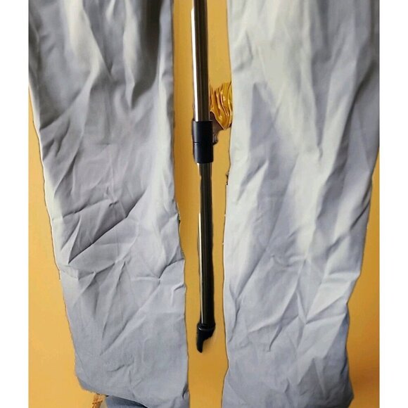 Violets And Roses Pants Sz 6/28 Straight Soft Gray Elastic Waist New CR50 NWT - Picture 7 of 9